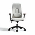 Office chair with ergonomic design fabric upholstery and adjustable height